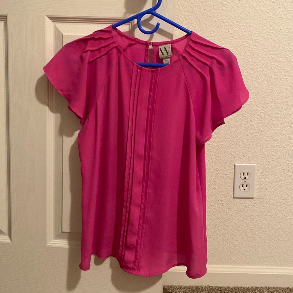 Women’s pink blouse